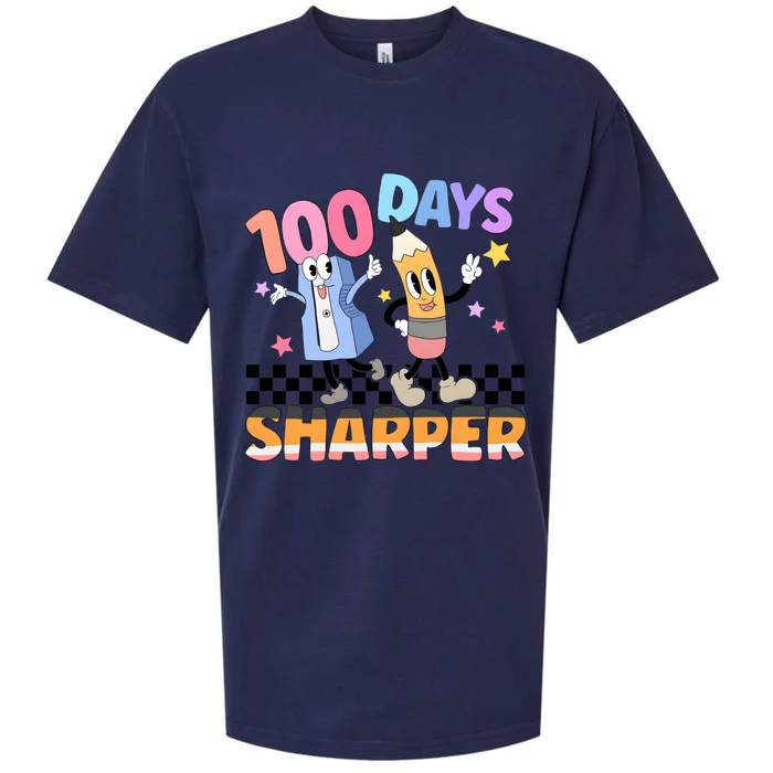 100 Days Of Sharper Back To School Sueded Cloud Jersey T-Shirt