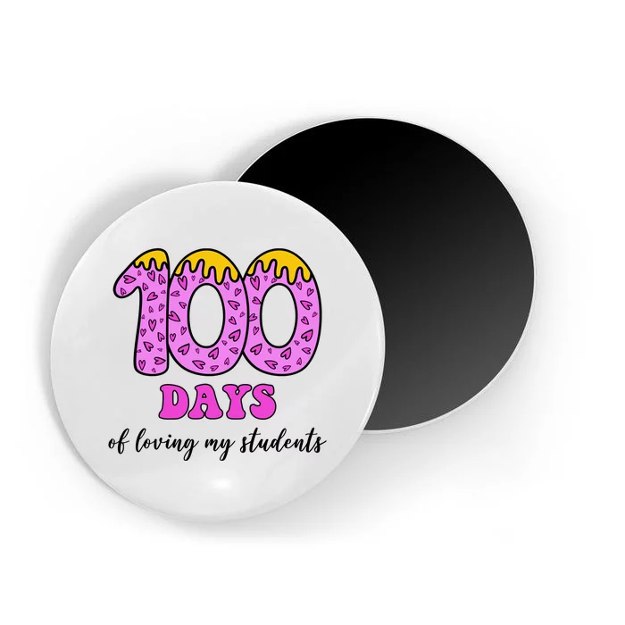 100 Days Of Loving My Students Teacher Celebration Magnet