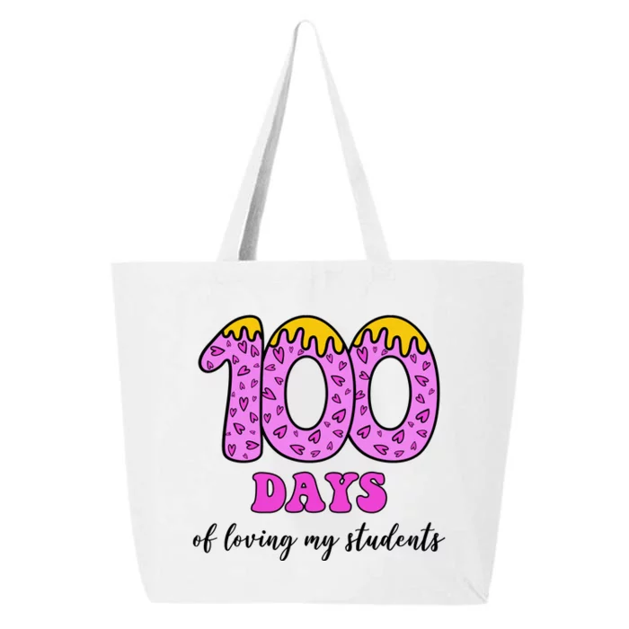 100 Days Of Loving My Students Teacher Celebration 25L Jumbo Tote