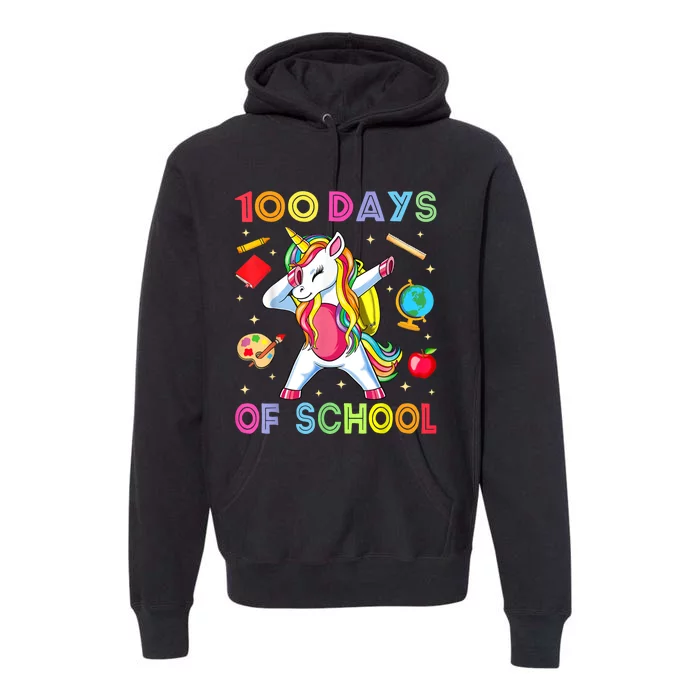 100 Days Of School Premium Hoodie