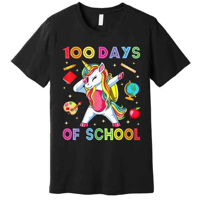 100 Days Of School Premium T-Shirt