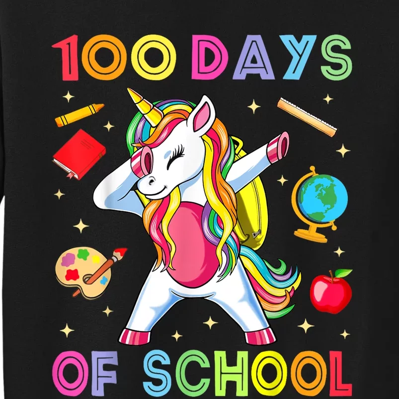 100 Days Of School Tall Sweatshirt