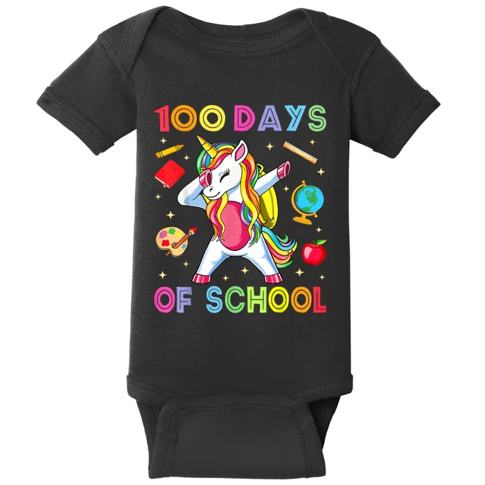 100 Days Of School Baby Bodysuit