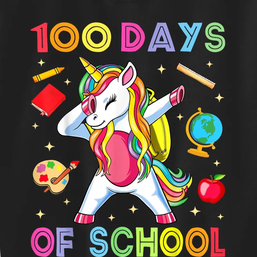 100 Days Of School Kids Sweatshirt