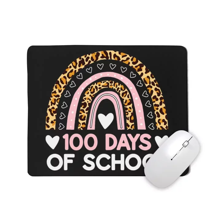 100 Days of School rainbow Happy 100th Day of School Mousepad