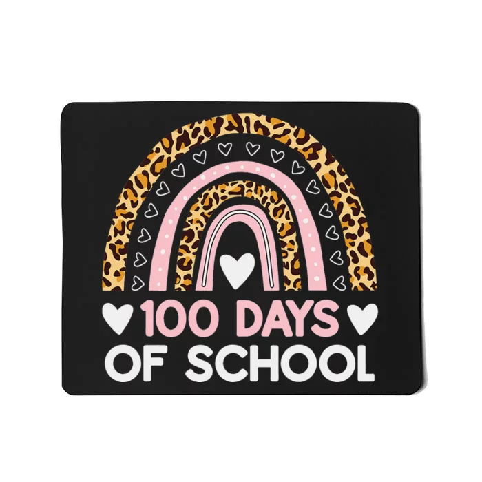 100 Days of School rainbow Happy 100th Day of School Mousepad