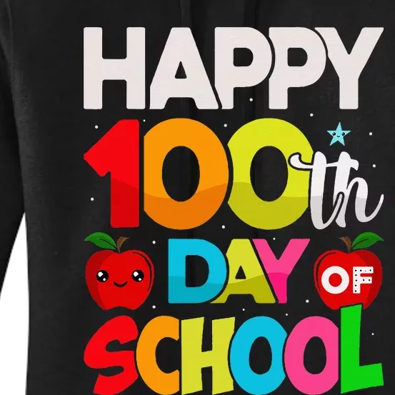 100 Days Of School Teacher Student Women's Pullover Hoodie