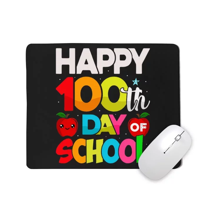 100 Days Of School Teacher Student Mousepad