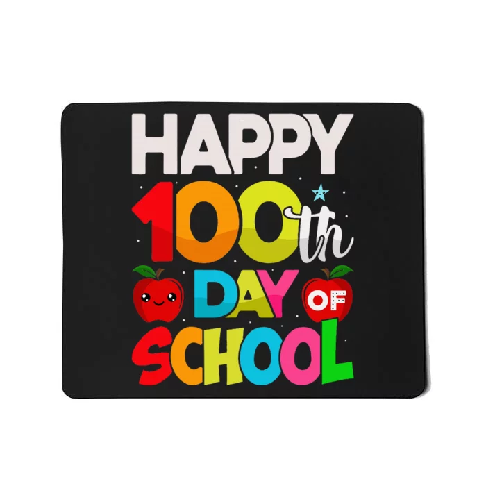 100 Days Of School Teacher Student Mousepad