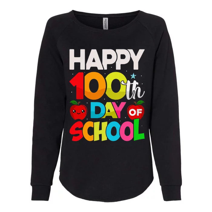 100 Days Of School Teacher Student Womens California Wash Sweatshirt