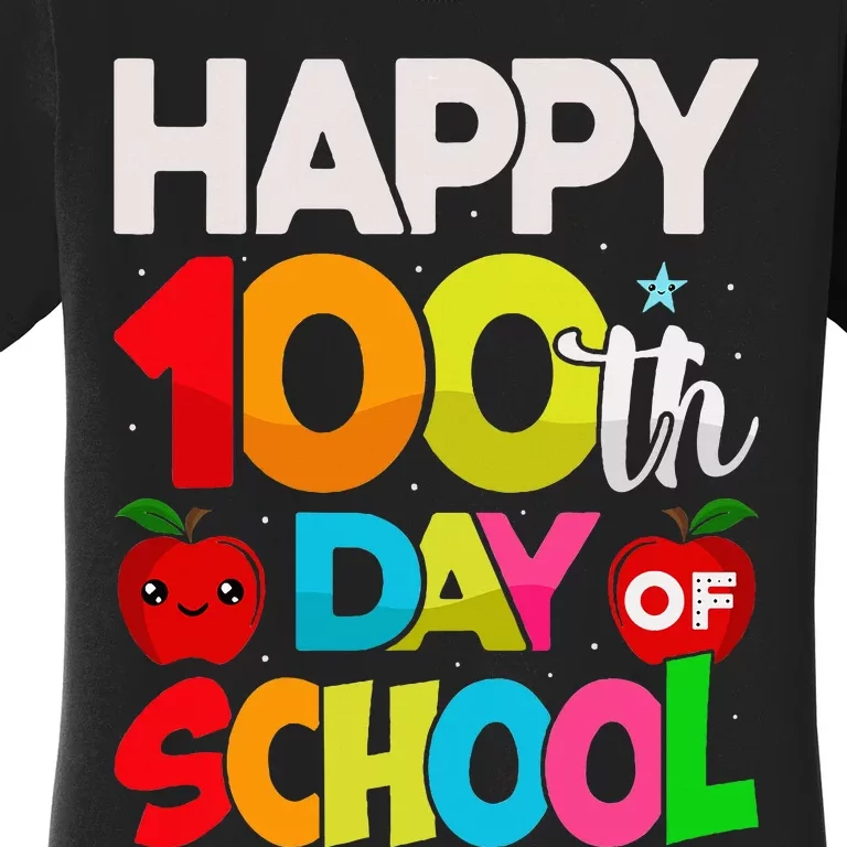 100 Days Of School Teacher Student Women's T-Shirt