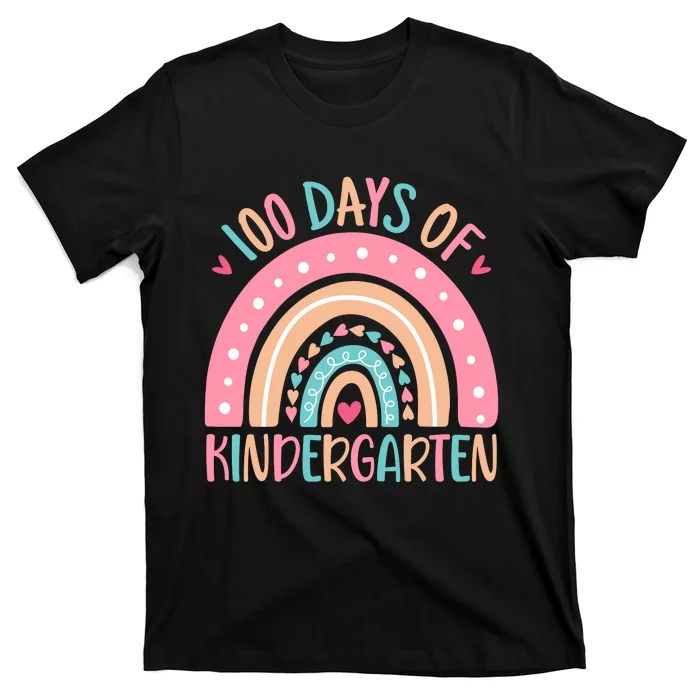 100 Days Of Kindergarten Teacher 100th Day Of School T-Shirt