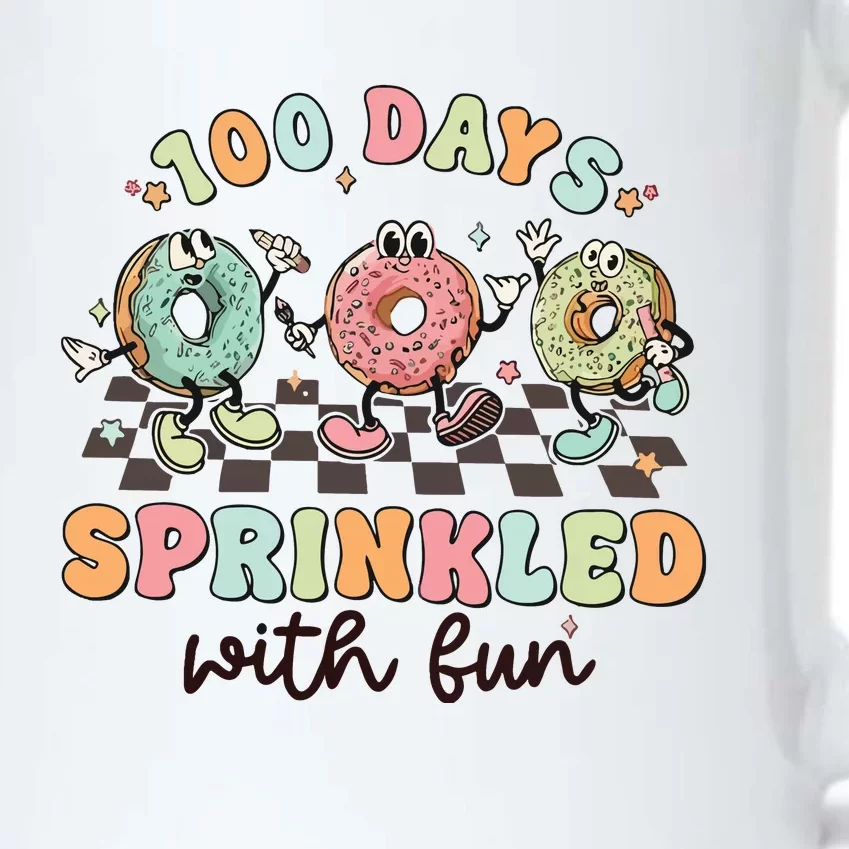 100 Days Of School Teacher Sprinkled With Fun Black Color Changing Mug