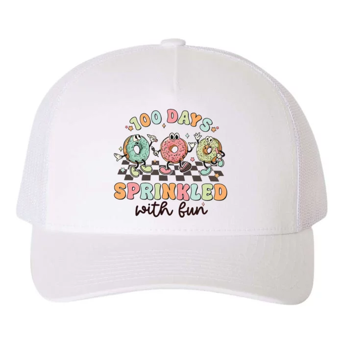 100 Days Of School Teacher Sprinkled With Fun Yupoong Adult 5-Panel Trucker Hat