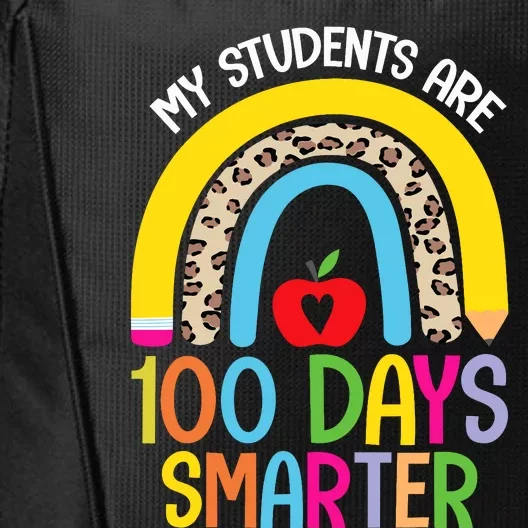 100th Day of School My Students are 100 Days Smarter Teacher City Backpack