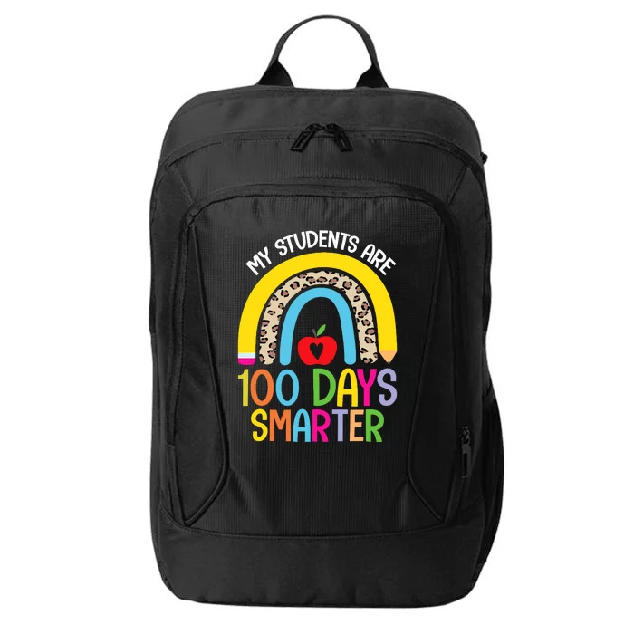 100th Day of School My Students are 100 Days Smarter Teacher City Backpack