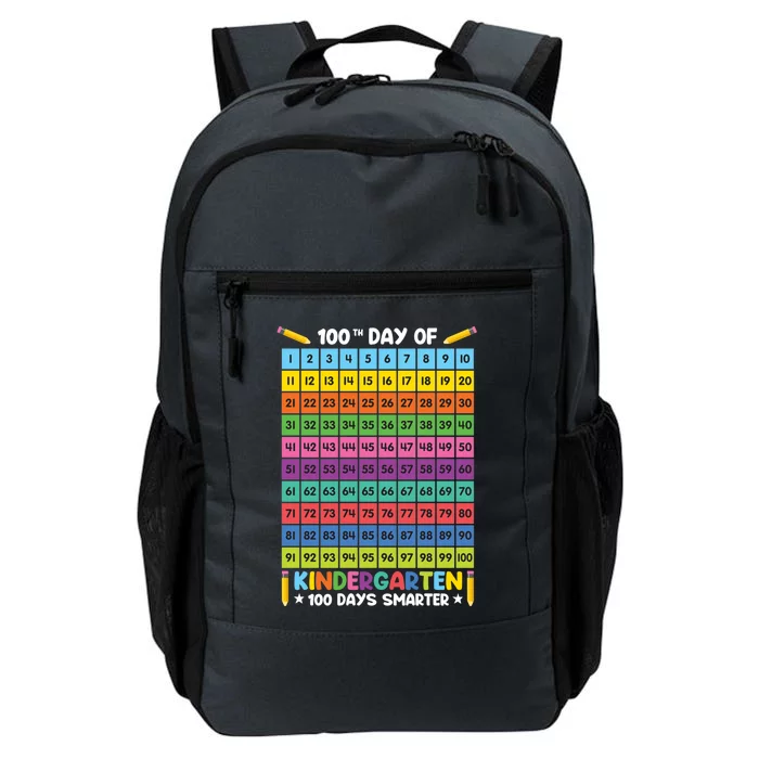 100th Day Of School Kindergarten 100 Days Smarter Students Gift Daily Commute Backpack