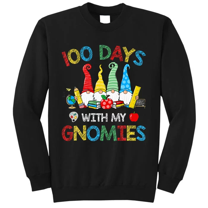 100 Days Of School Gnomes Teachers Happy 100th Day Sweatshirt