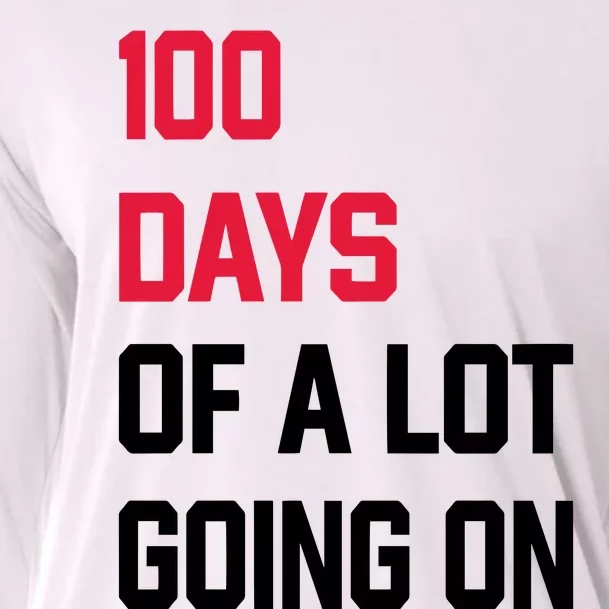 100 Days Of A Lot Going On Cooling Performance Long Sleeve Crew