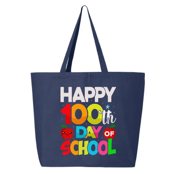 100 Days Of School Teacher Student 100th Day 25L Jumbo Tote