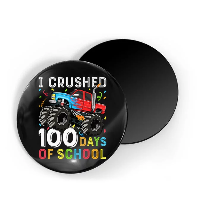 100 Days Of School Monster Truck 100th Day Of School Magnet