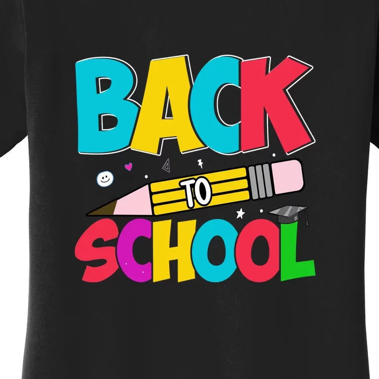 100th Day Of School Teacher Student Back To School Women's T-Shirt