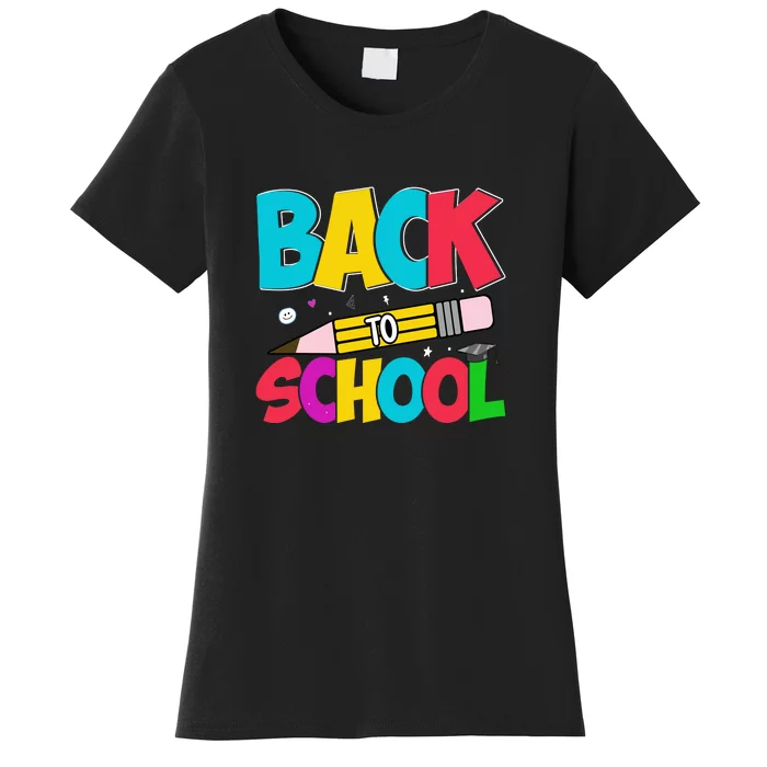 100th Day Of School Teacher Student Back To School Women's T-Shirt