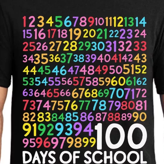 100th Day Of School Teacher 100 Days Math Numbers Pajama Set