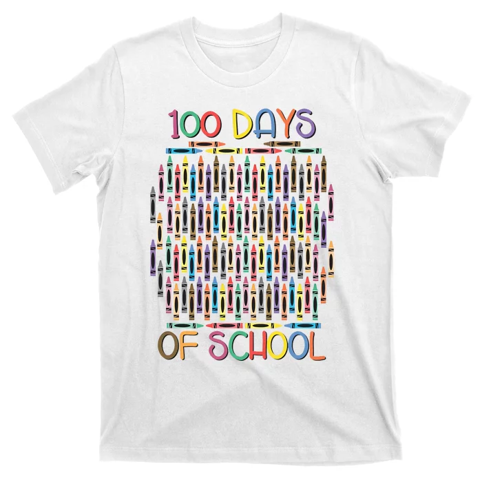 100 Days Of School Teacher Student Funny T-Shirt