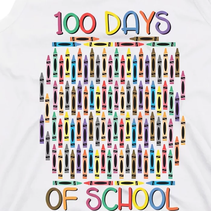 100 Days Of School Teacher Student Funny Tank Top