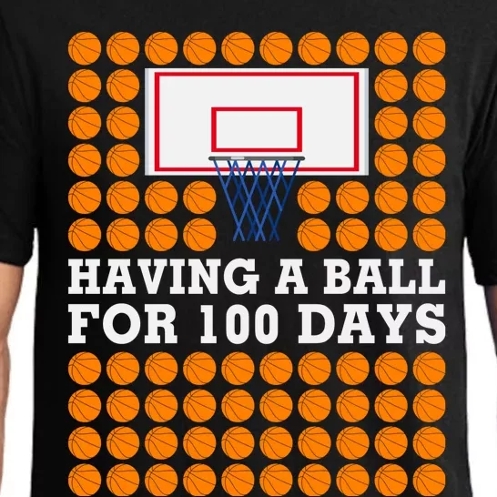 100th Day Of School Basketball Balls 100 Basket Balls Basketball Hoop Pajama Set