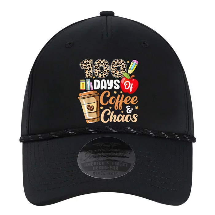 100 Days Of Coffee & Chaos 100th Day Of School Teacher Performance The Dyno Cap