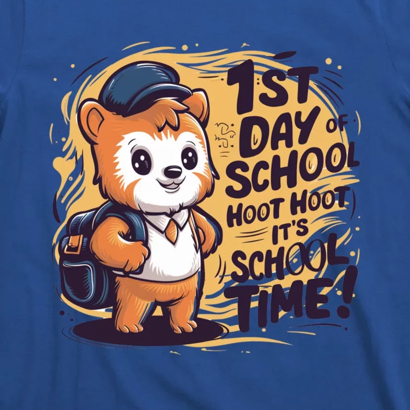 1st Day Of School School Time Back To School Teacher Meaningful Gift T-Shirt