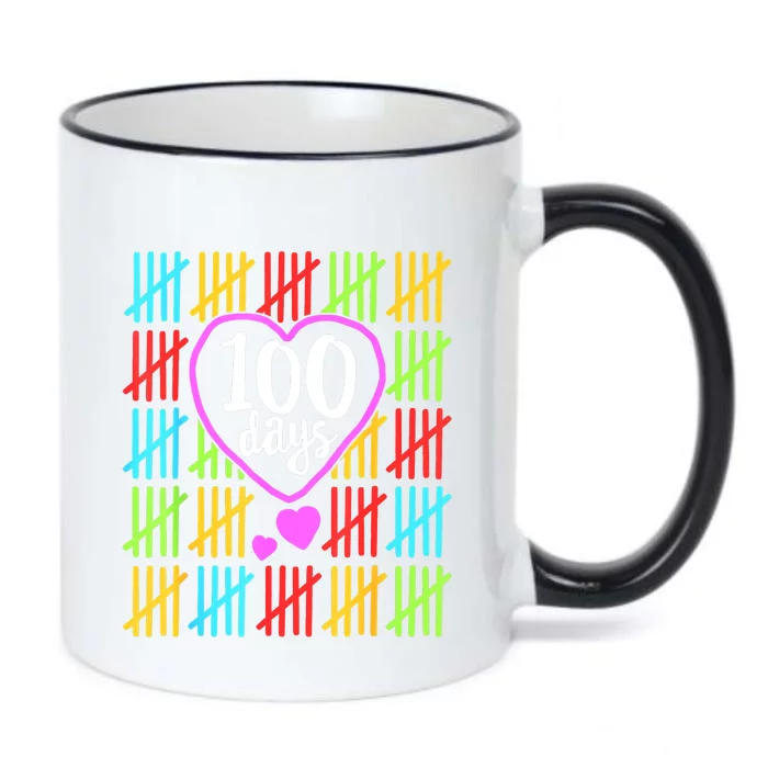 100 Days Of School For Teachers  Counting Black Color Changing Mug