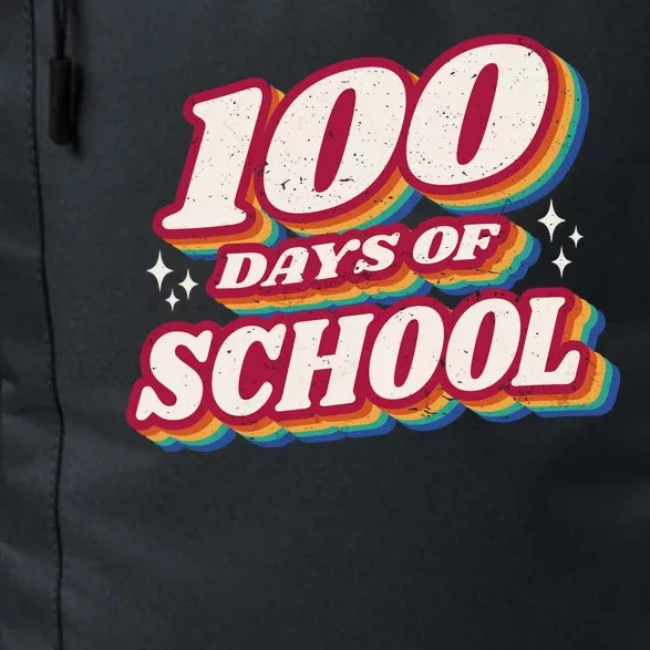 100 Days Of School Retro Daily Commute Backpack