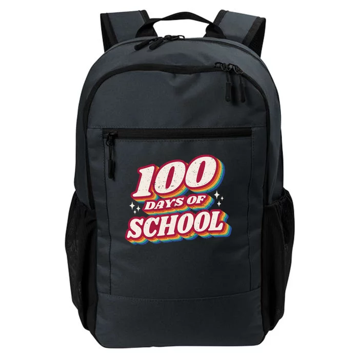 100 Days Of School Retro Daily Commute Backpack