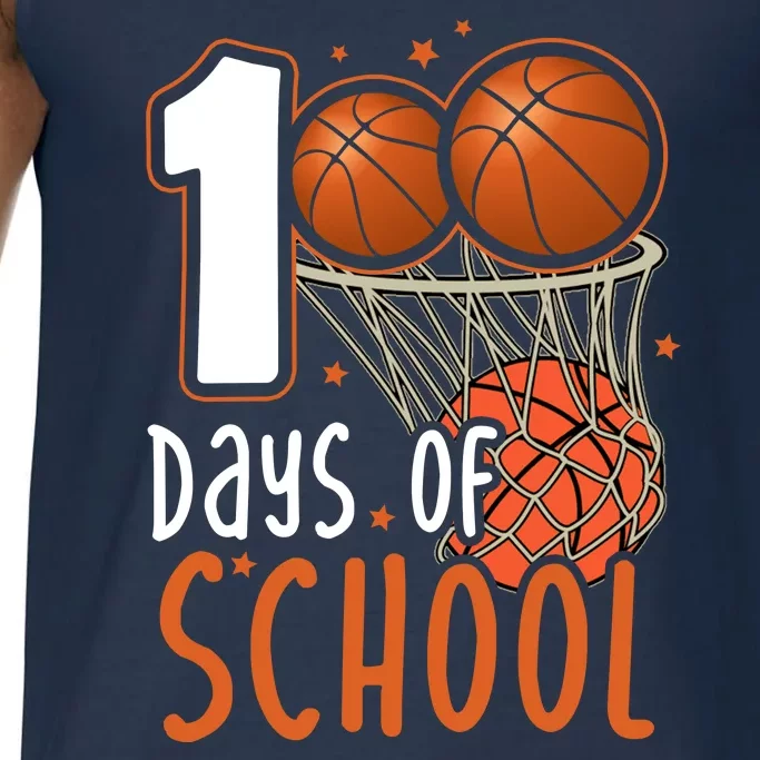 100 Days Of School Basketball Comfort Colors® Tank Top