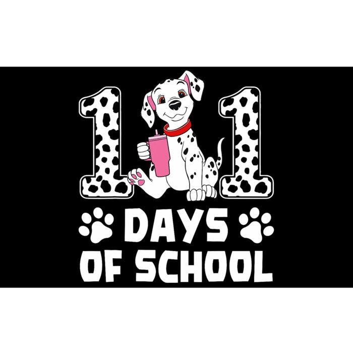 100 Days Of School Dalmatian Dog 100th Day Of School Bumper Sticker