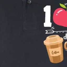 100 Days Of Coffee Chaos 100th Day Of School Softstyle Adult Sport Polo