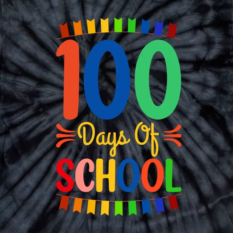 100 Days Of School Cute Team Sweet Sayings Tie-Dye T-Shirt