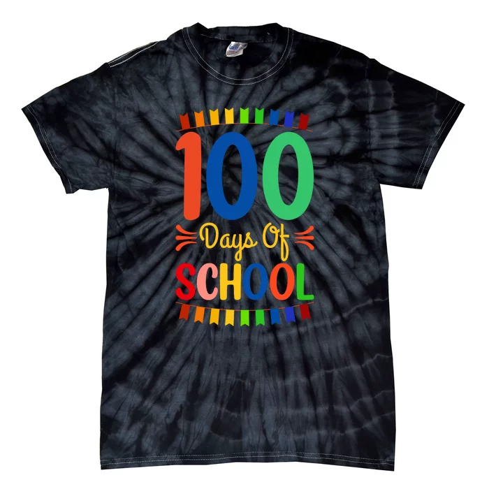 100 Days Of School Cute Team Sweet Sayings Tie-Dye T-Shirt