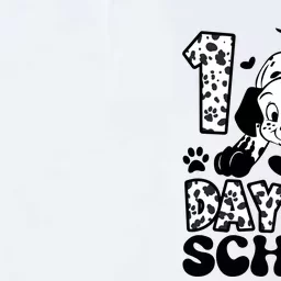 101 Days Of School Dalmatian I Survived 100 Days Of School Funnny Softstyle Adult Sport Polo