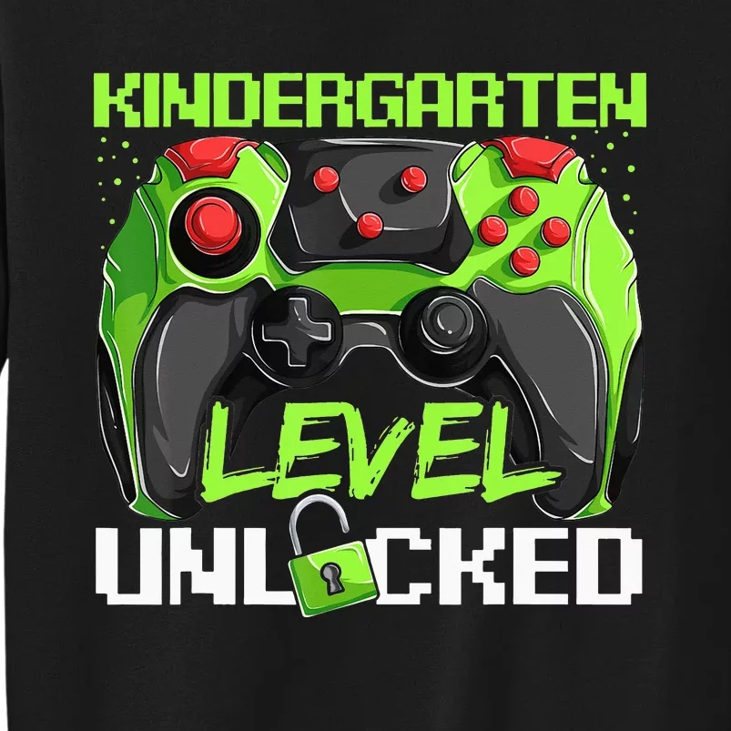 1St Day Of Kindergarten Level Unlocked Back To School Sweatshirt