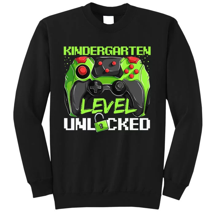 1St Day Of Kindergarten Level Unlocked Back To School Sweatshirt