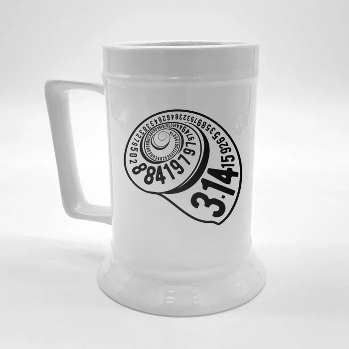 10000 Digits Pi Sign Gift Math Mathematics Gift Pi Day Gift Front & Back Beer Stein