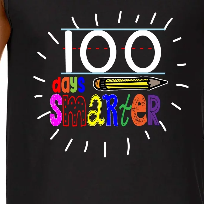 100 Days Smarter Cute 100th Day Of School Comfort Colors® Tank Top