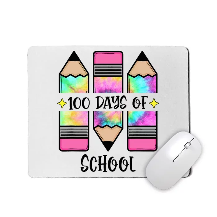 100th Day Student Cute 100 Days Of School Mousepad