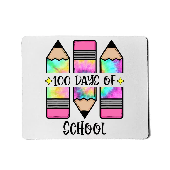 100th Day Student Cute 100 Days Of School Mousepad