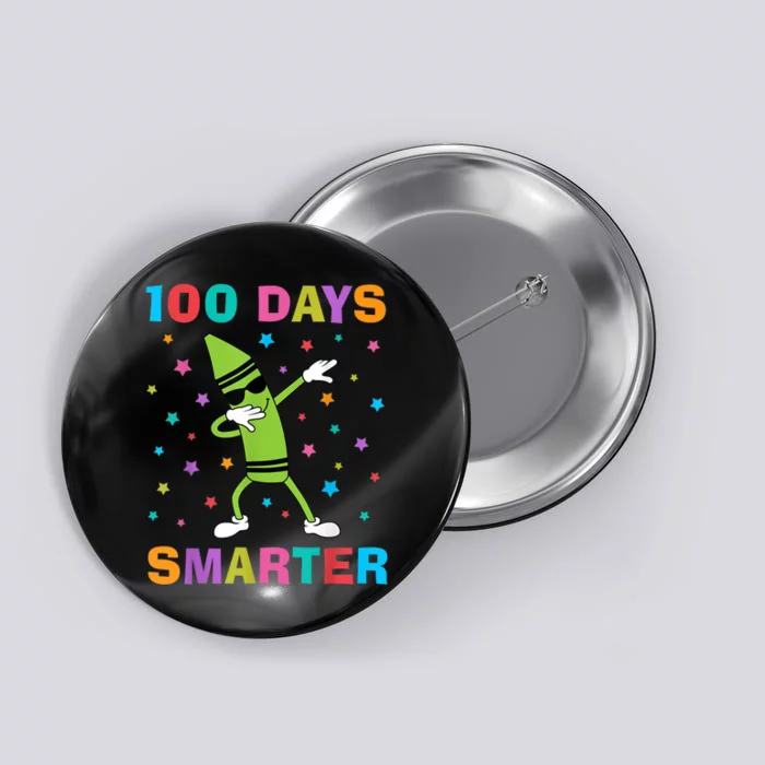 100 Days Smarter 100th Day of School Dabbing Crayon Button