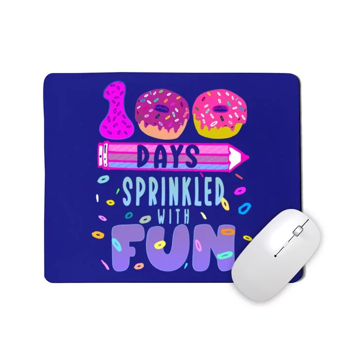 100 Days Sprinkled With Fun Donut 100th Day Of School Gift Mousepad